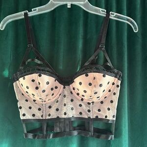 Pin Up Polka Dot Push Up